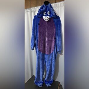 Plush Blue and Purple Onesie